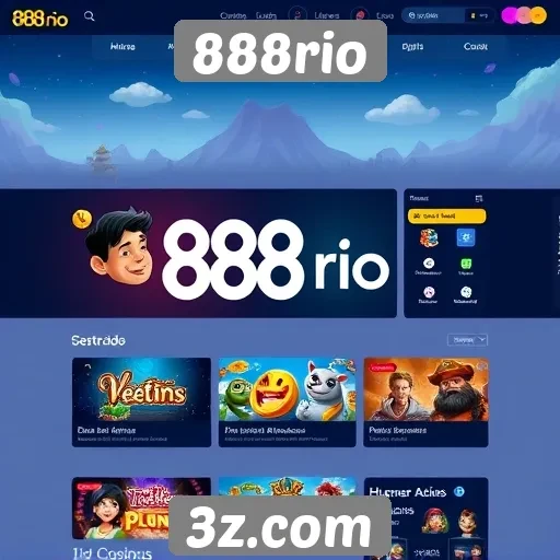 Novo design do site 888rio melhora a navegação